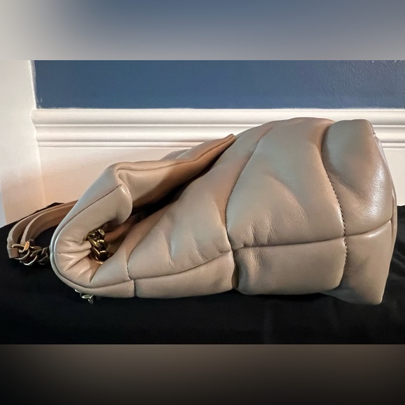 Saint Laurent (YSL) Medium Lou Puffer Bag in Quilted Leather - Picture 8 of 15
